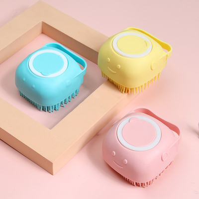 Lavatrice del corpo in silicone ecologica con dispenser di sapone per la doccia