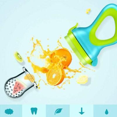 Un buon prezzo. Bene durevole a perfetta tenuta della tettarella di Teether dell'alimento del silicone del bambino inodoro in linea