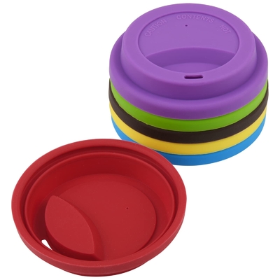 Un buon prezzo. Capo da bere in silicone Capo a prova di fuoriuscita Capo riutilizzabile Tazza da caffè Capo di tazza da caffè Capo di tazza calda in silicone Capo di viaggio in linea
