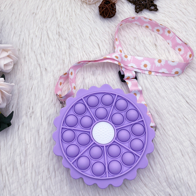 Un buon prezzo. Borsa Kawaii Crossbody Borsa da spalla carina Borsa di silicone Borsa Pop Borsa Portafogli Borsa per ragazze Regalo di compleanno Incantevoli accessori in linea