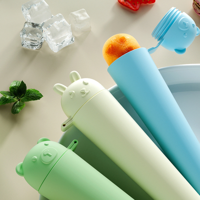 Un buon prezzo. Premium Food-Grade Silicone Popsicle Molds – Crack-Resistant, Odorless & Perfect For Smoothie Pops! Cartoon Ice Pop Molds BPA-free Silicone Leak-proof & Flexible in linea