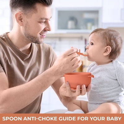 Un buon prezzo. Ciotola d'alimentazione del silicone pratico inoffensivo, anti ciotole di aspirazione di svezzamento di slittamento in linea