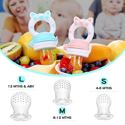 Un buon prezzo. Bene durevole multicolore del silicone dell'alimento della tettarella inoffensiva infantile di Teether in linea