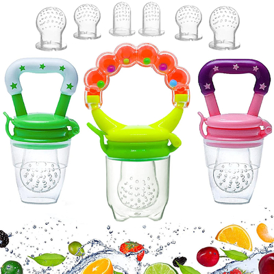 Un buon prezzo. Frutta pratica insipida Toy Multipurpose di Teether dell'alimento del silicone in linea