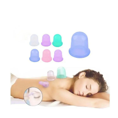 Tazza foggiante a coppa di elettronica di LFGB del silicone della cassa di massaggio riutilizzabile di vuoto non tossica