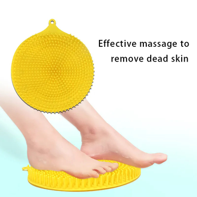 Non slitti la doccia Mat Foot Scrubber Odorless del silicone di Multiscene