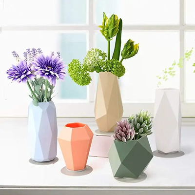Pratico multicolore inoffensivo del silicone del fiore del vaso non tossico della bottiglia