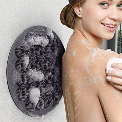 Il massaggio del bagno dell'impianto di lavaggio del silicone riempie lavabile non tossico per il corpo