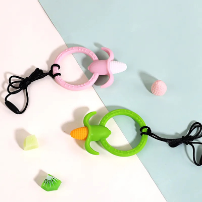 Un buon prezzo. Il silicone non tossico unisex del bambino gioca Teether sensoriale multiuso in linea