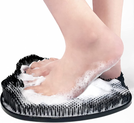 Doccia pratica Mat Foot Massage Reusable del silicone di anti scivolo