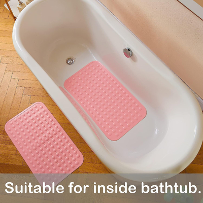 Doccia non tossica rettangolare Mat Foot Massage Odorless del silicone