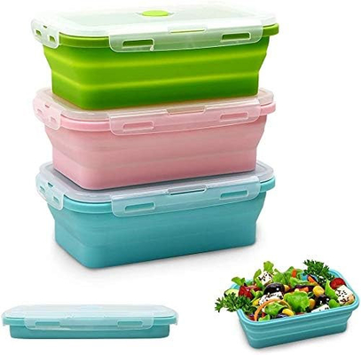 Un buon prezzo. Contenitori per snack in silicone per bambini, a prova di perdite per microonde contenitori per piccoli pranzo con coperchio per bambini piccoli in linea