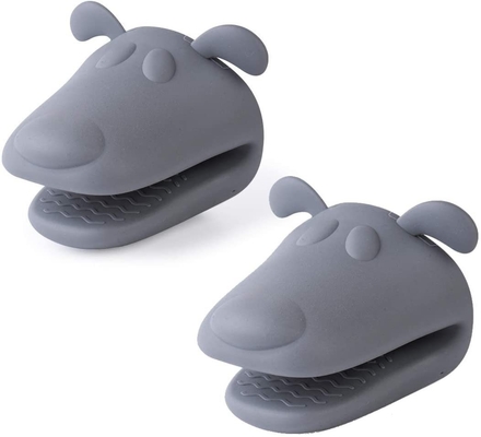 Un buon prezzo. Mini forno Guanti Guanti Silicone resistente al caloreGuanti da cucinaPinchMitsPotholderPingerPinchGripSilicone utensili da cucina in linea