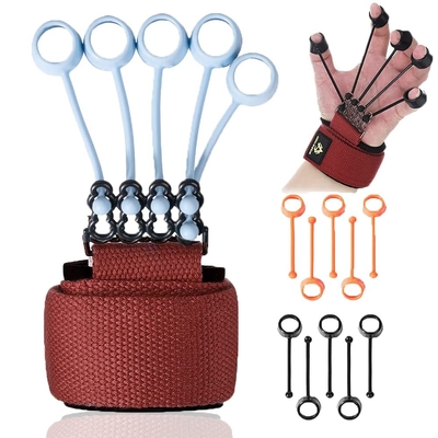 Un buon prezzo. Esercitore per le dita regolabile BPA GRATUITO Silicone Banne Man Grip Strength Trainer Finger Resistcd Hand Strengthener in linea