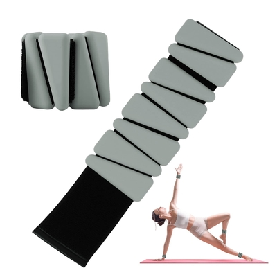 Un buon prezzo. Pesi a polso regolabili per caviglie in silicone da 2 libbre Per la palestra a casa Usare yoga Pilates danza in linea