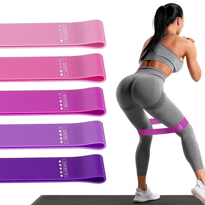 Un buon prezzo. Fascia di allenamento per fitness a domicilio 5pcs fasce di allenamento elastico in linea