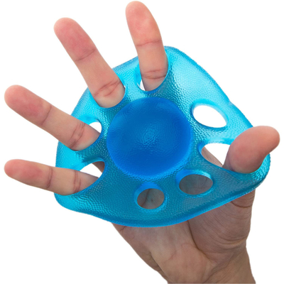 Un buon prezzo. Cushioned Soft Silicone Finger Grip Strengthener Regolabile Livelli di Resistenza in linea