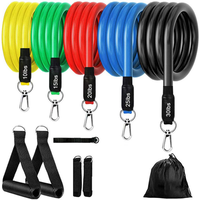 Un buon prezzo. Corde di gomma di fitness durevole di platino di silicone di ginnastica Corda di gomma per esercizi in linea