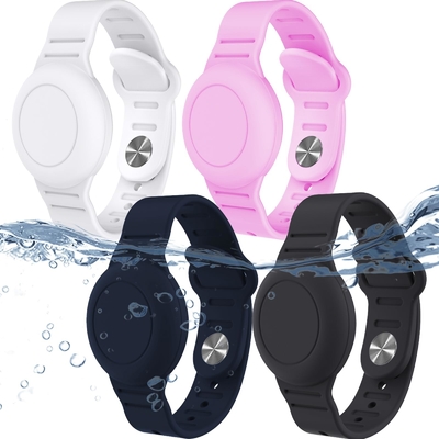 Un buon prezzo. Bambini impermeabili Airtag silicone Braccialetto per braccialetto di AirTag GPS Tracker Case per Air Tag Portatore Strap Band in linea