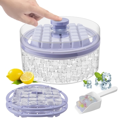 Un buon prezzo. Ice Cube Trays Mold con coperchio e contenitore per whisky cocktail succo di caffè in linea