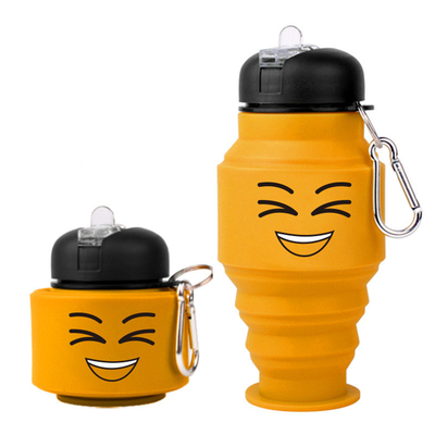 Viaggio Portatile Sport flessibile acqua silicone riutilizzabile impermeabile pieghevole per palestra