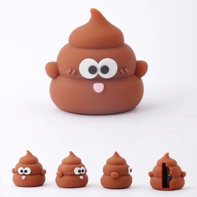 Cacciatore di matita manuale per bambini Kawaii forniture scolastiche di ufficio regalo Mini carta da ufficio in silicone