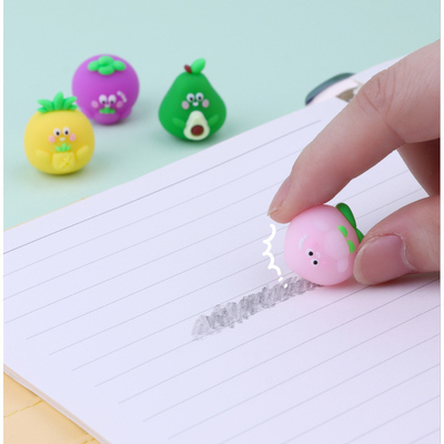 Non tossici Cancellatori a matita morbidi Design di cartoni animati di unicorno adorabile per bambini Ricompense di apprendimento e gioco