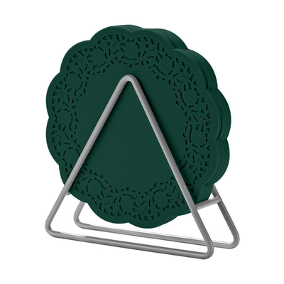Scaffalature per bicchieri di silicone con porta Scaffalature per bicchieri per bicchieri di silicone Tappe da tè resistenti al calore Regali di casa