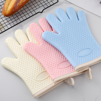 Un buon prezzo. Guanti da griglia di alta qualità Guanti da barbecue Guanti da forno di silicone Guanti da griglia di alta qualità Guanti da griglia antiscivolo Guanti da cottura a prova d'acqua in linea