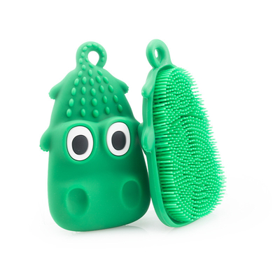 Un buon prezzo. Spazzola da doccia per bambini in silicone multifunzionale Spazzolino per il corpo e spazzolino per capelli per bambini in linea