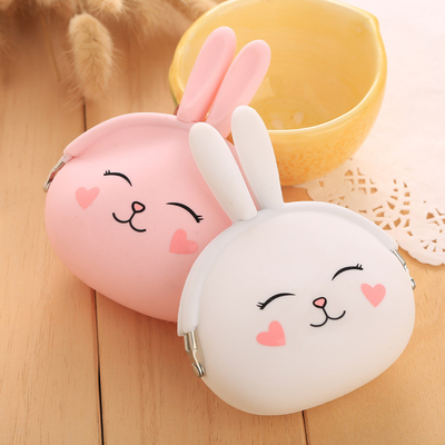 Borsa di cambio per animali Borsa di silicone piccola per bambini bambini piccoli Borsa di cambio per monete Contenitore per auricolari Ragazze Ragazzi Regalo di Natale