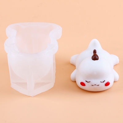 Customized DIY Silicone 3D Animal Candle Stampo per Sapone e cioccolato regalo di Natale
