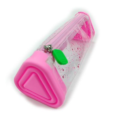 BPA GRATUITO Cassa di matita di silicone grande capacità ufficio scuola carta organizzatore borsa trucco matita borsa per ragazzi ragazze