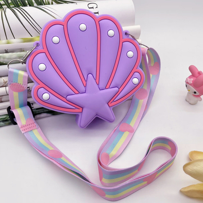 Un buon prezzo. Contenitore per la conservazione di prodotti alimentari Scatola di matita di silicone Crossbody Borsa a mano Borsa di trucco Contenitore regalo di compleanno di Natale in linea