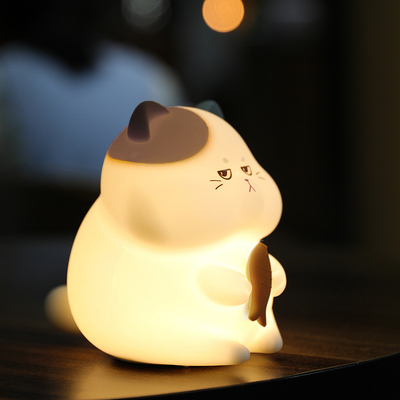 Luce notturna per bambini 16 colori dimmabile per bambini Lampada notturna ricaricabile Remote Silicone Luce notturna per bambino