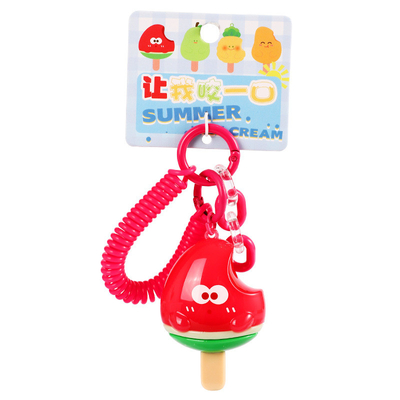 Un buon prezzo. Cartoon Keychain Set Soft Touch Frutta Pendente Portachiavi Anello per Bambini Festa Favori Scuola e Ufficio in linea