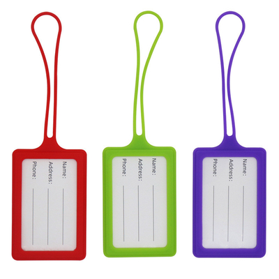 Un buon prezzo. Etichette per bagagli luminose personalizzate Etichette di nome leggere per valigie e borse per bambini in linea