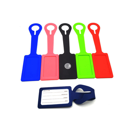 Un buon prezzo. Office/School/Personal Silicone Baggage Tag, Carina e pratica etichetta della valigia con carta d'identità in linea