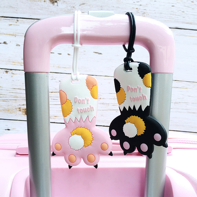Un buon prezzo. Cute Animal Silicone Baggage Tags Bag Tag Travel ID Etichette Tag Per bagagli Valigie Borse Accessori di viaggio in linea