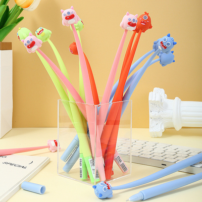 Un buon prezzo. 5 Pcs Cute Cartoon Gel Ink Pen, Shake Gel Pen For Kids And Girl,Kawaii Writing Pen Set For School Party Office Home,Student Gifts ((0.5mm,Star Style,Blacak) in linea