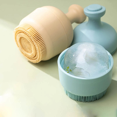 Un buon prezzo. Roller per il viso con ghiaccio, muffe di ghiaccio per viso e occhi, sacchetti anti-pufo per gli occhi, riduzione del dolore da emicrania, massaggi riutilizzabili Silicone Muffe di ghiaccio Strumenti per la cura della pelle in linea