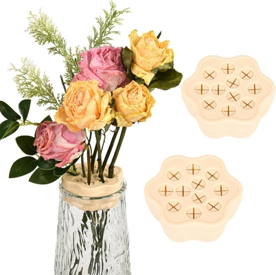 Un buon prezzo. Tenitore di stele Ikebana a spirale in silicone, Tenitore di stele a spirale bianca anello per fiori, Tenitore di stele a spirale aggiornato per vasi, Tenitore di fiori a forma di bouquet DIY in linea