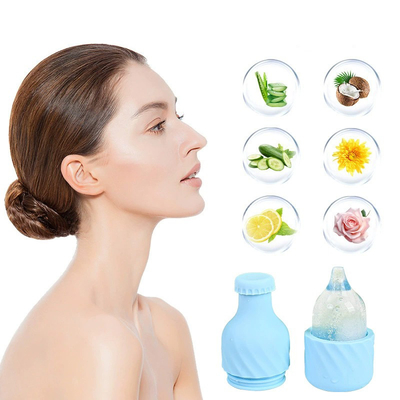 Roller di ghiaccio in silicone per il viso ️ Strumento di terapia del freddo riutilizzabile per alleviare gonfiore, acne e arrossamento ∙ Massaggiatore facciale senza BPA, supporto OEM