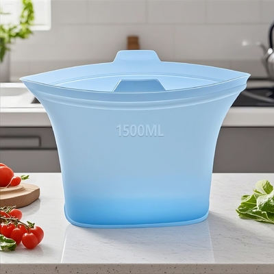 Un buon prezzo. Sacchetti per alimenti in silicone ecologici e sostenibili con sigilli ermetici, resistenza al calore e facile pulizia - Ideali per conservare snack, avanzi, marinare, viaggiare e aiutarti a risparmiare in linea