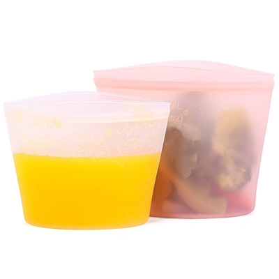 Un buon prezzo. Sacchetti riutilizzabili in silicone premium per conservare alimenti per congelare, cucinare e organizzare – A prova di perdite, resistenti agli odori e facili da pulire – L'alternativa sostenibile ideale ai contenitori per alimenti in plastica usa e getta in linea